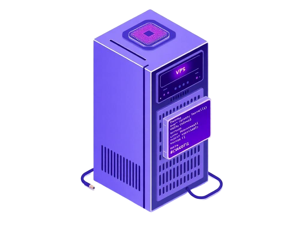 VPS server illustration
