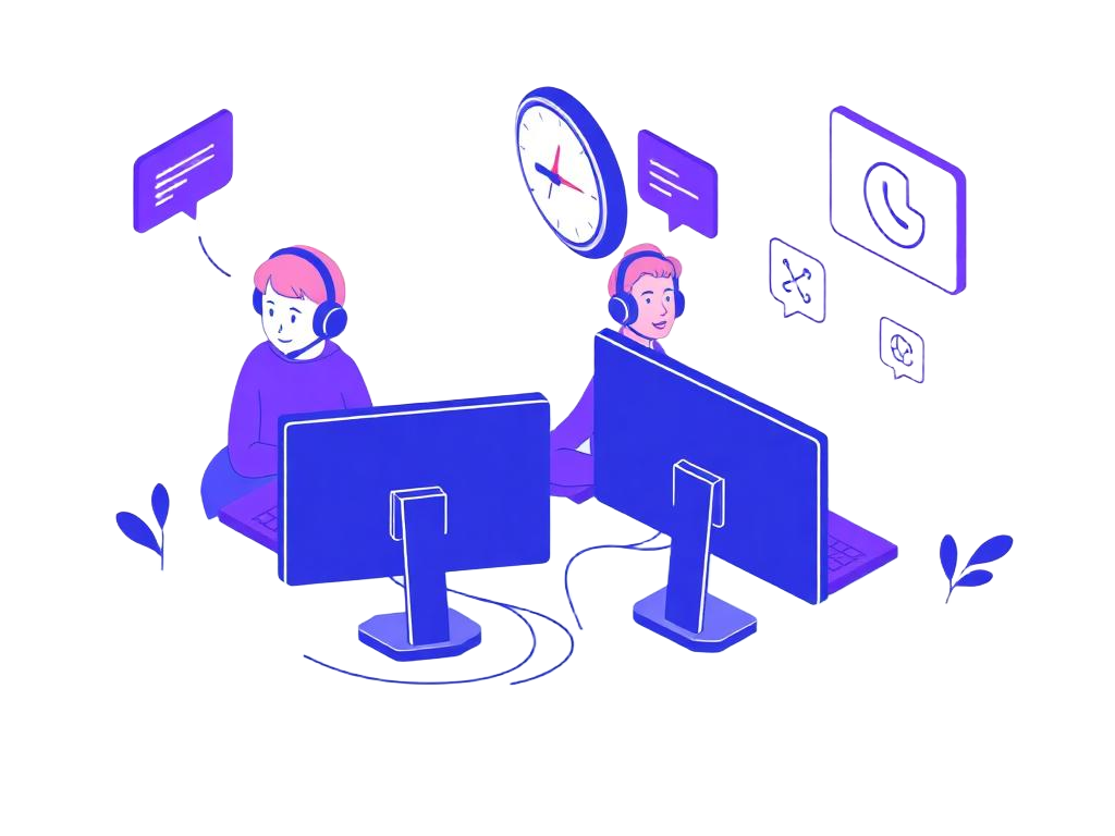 Managed server services illustration